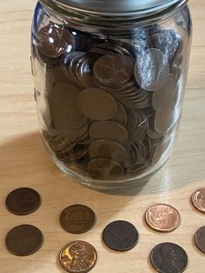 Lot Of (450) Assorted Date Wheat Cents