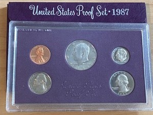 1987-S  1990-S U.S. Proof Sets