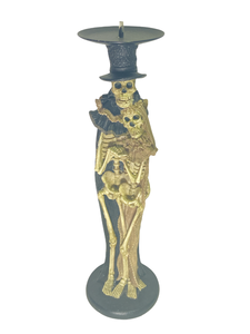 lot 17 image: Skeleton Candlesticks