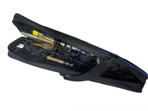 lot 45 image: Ice Fishing Poles & Accessories 