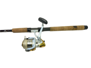 lot 65 image: Shimano Rod & Reel with Tackle Box