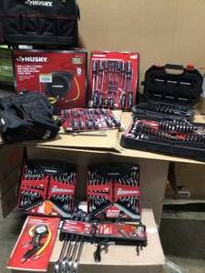 Assorted Lot of Husky Screw Driver Set, Hose Reel, and wrench set Review Pictures
