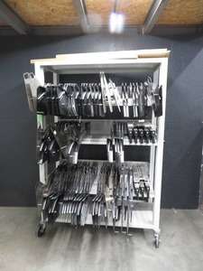 UNIVERSAL INSTRUMENTS PICK & PLACE FEEDER RACK AND FEEDERS