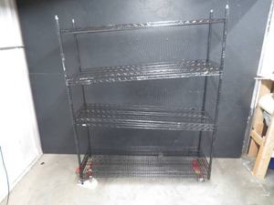 METAL 8 TIER RACKING