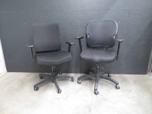 2 NEWER OFFICE CHAIRS