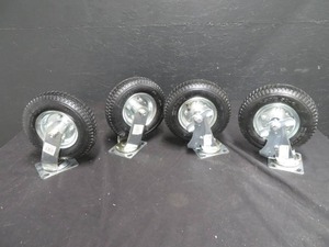 8 WHEELS WITH BRACKETS