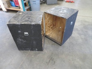 2 WOODEN BOXES