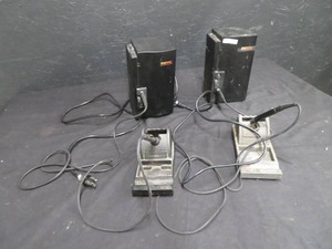 2 SOLDERING PENS WITH ELECTRICAL BOXES