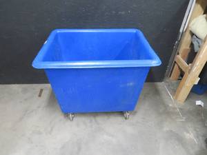 BIG, ROLLING RECYCLE BIN