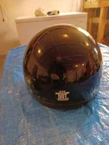 ZTR Gloss Black Motorcycle Helmet