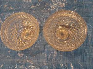 Pair of 6.5-inch Ornate Bowls
