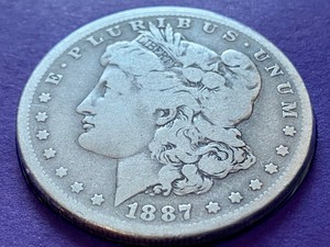 1887-O Morgan Silver Dollar- Postal Commemorative Society Silver Dollar Collection