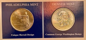 Hawaii The Aloha State 1959 Statehood Quarters