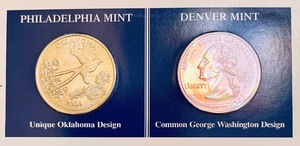 Oklahoma The Sooner State 1907 Statehood Quarters
