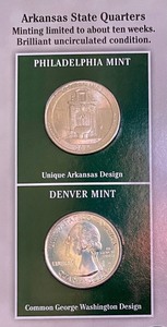 Arkansas Hot Springs National Park 1832 Statehood Quarters