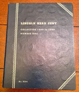 Lincoln Head Cent Book 1909-1940