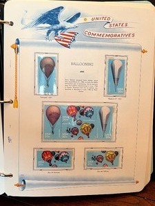 United States Commemorative Stamp Book Collection 1982-1990