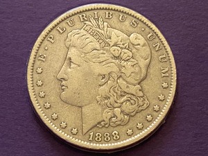 1888 Morgan Silver Dollar Postal- Commemorative Society Silver Dollar Collection
