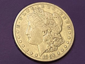 1896-O Morgan Silver Dollar- Postal Commemorative Society Silver Dollar Collection