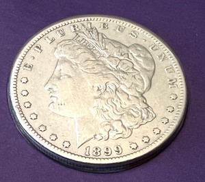 1899-O Morgan Silver Dollar- Postal Commemorative Society Silver Dollar Collection