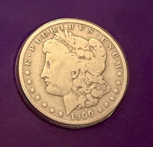 1900-O Morgan Silver Dollar- Postal Commemorative Society Silver Dollar Collection