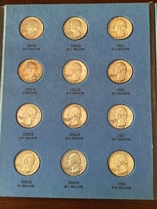 Complete Washington Quarter Collection 1946-1959