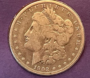 1902 Morgan Silver Dollar- Postal Commemorative Society Silver Dollar Collection