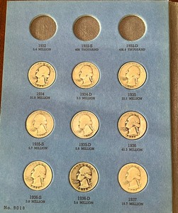 Partial Washington Head Quarter Collection