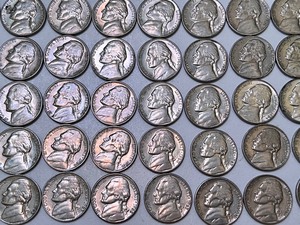(40) 1960s Silver U.S. Nickels