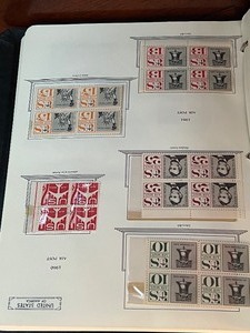 Vintage United States Postage Stamp Collection