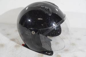 lot 94 image: Fuel Open Face Motorcycle Helmet with Shield - Large