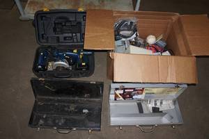 lot 186 image: Assorted Tools and Electronics