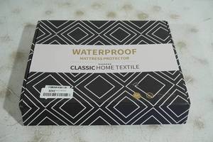 lot 191 image: NEW Classic Home Textile Waterproof Mattress Protector - Full