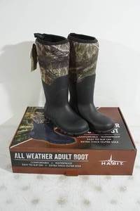 lot 22 image: NEW Habit All Weather Adult Boots - Mens 7