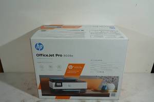 lot 33 image: NEW HP OfficeJet Pro 8028e Wireless All in One Printer