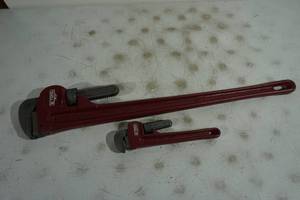 lot 169 image: K-Tool Heavy Duty Pipe Wrenches - 12, 36