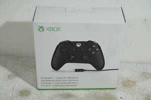 lot 77 image: Microsoft XBOX One Controller with Cable for Windows