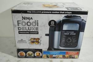 lot 78 image: Ninja Foodi 8 Qt 9 in 1 Deluxe Pressure Cooker