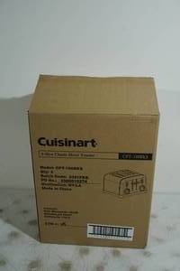 lot 87 image: Cuisinart 4 Slice Classic Metal Toaster