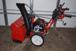 lot 58 image: Unused Troy-Bilt 24 Two Stage Snow Blower