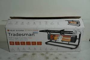 lot 48 image: Heat Storm Tradesman Roll Cage Combo IndoorOutdoor Heater
