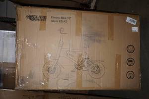 lot 63 image: NEW Glare Wheel White Electric Bicycle