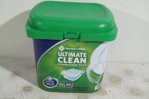 lot 147 image: Members Mark Ultimate Clean Dishwasher Pacs - 105 Count