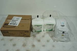 lot 179 image: Commercial Restroom Products - Sanitary Bags, Dispenser, Lotion
