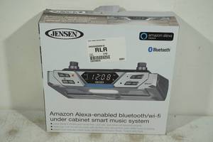 lot 153 image: Jensen Alexa Enabled Bluetooth Under Cabinet Stereo