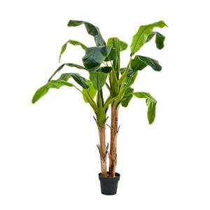 lot 64 image: NEW Pure Garden Artificial Banana Leaf Tree