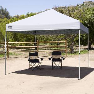 lot 156 image: Shelter Logic 10 x 10 Pop-Up Canopy