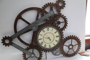 Chance Gear Wall Clock--Battery Operated