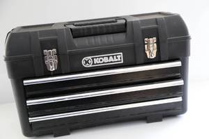 Kobalt Three Drawer Portable Tool Box