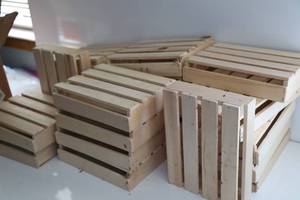 Miscellaneous Wooden Crate Looking Items